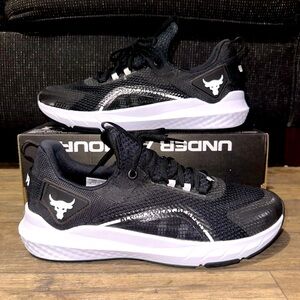 Under Armour Project Rock BSR 3 Black White - Size 12 Men